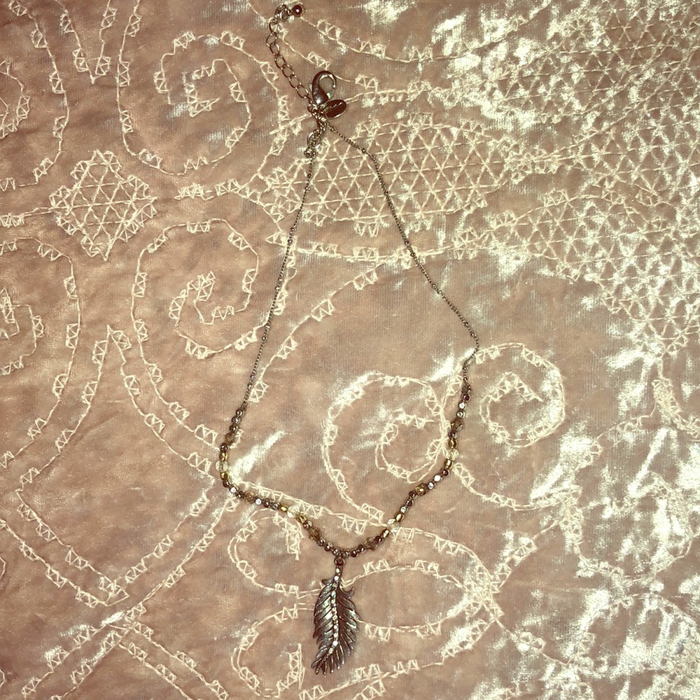 American eagle feather necklace